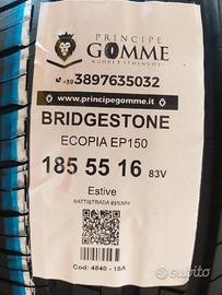 2 gomme 185 55 16 bridgestone a4840