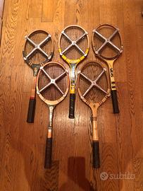 Racchette tennis in legno