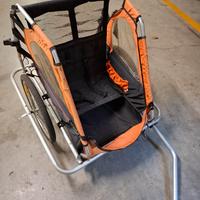 carrello Trasportino (risció) porta bimbi da bici