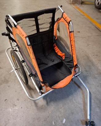 carrello Trasportino (risció) porta bimbi da bici
