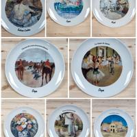 Servizio Piatti dipinti 