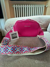 Enrico Coveri borsa a tracolla donna rosa