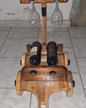 Portabottiglie e calici 