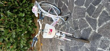 Bicicletta per bambina  8/12 anni.