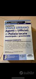 Manuale vigile urbano 2022 edizioni Simone