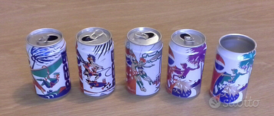 Lattine PEPSI " Graphics " serie completa