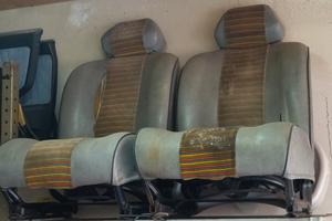 Sedili anteriori fiat 126 black/silver