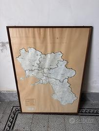 Mappa storica Campania anni ’50–’70 (72×122)