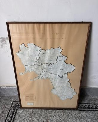 Mappa storica Campania anni ’50–’70 (72×122)