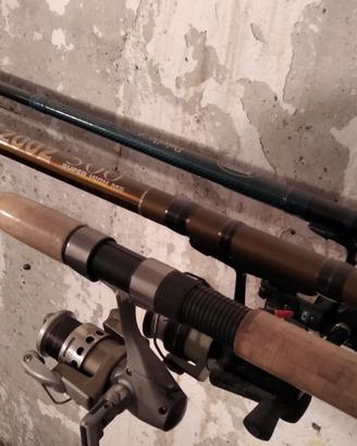 3 canne e 3 mulinelli