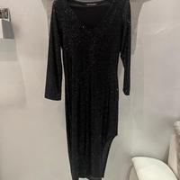 Abito nero paillettes