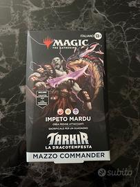 Mazzo commander Tarkir Impeto Mardu