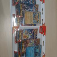 Set 2 blister pokemon scintille folgoranti sealed