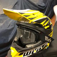 Casco motocross taglia L