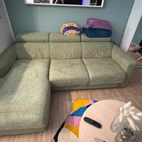 DIVANO POLTRONE SOFÀ VERDE