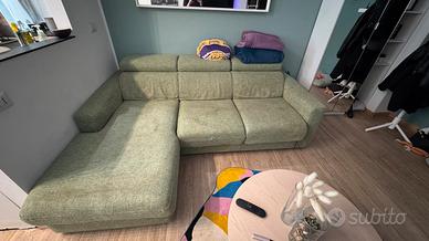 DIVANO POLTRONE SOFÀ VERDE