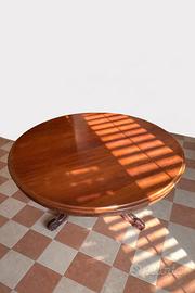 Tavolo rotondo stile inglese + 6 sedie