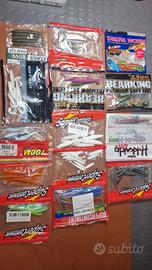 esche siliconiche pesca spinning