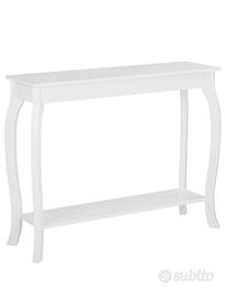 Tavolino hartford bianco in legno