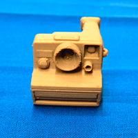 Polaroid Portachiavi Stile Polaroid Colore Legno
