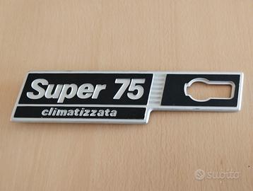 Fiat Ritmo 75 Super Climatizzata Targhetta Id. Lat