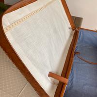 Valigia vintage in cuoio