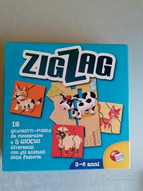 Zig zag puzzle 3-6 anni Lisciani