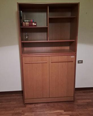Mobile Libreria con letto estraibile