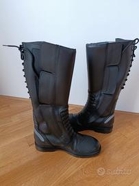 stivali da moto modello polizia 43 pelle