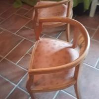 Poltroncine in legno