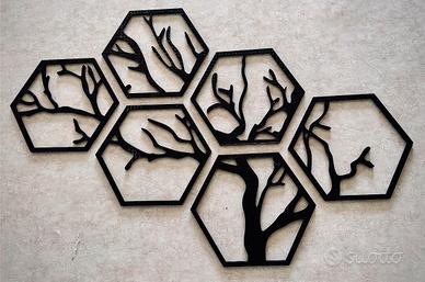 Ornamento albero da parete