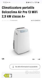 Climatizzatore Olimpia Splendid portatile. 