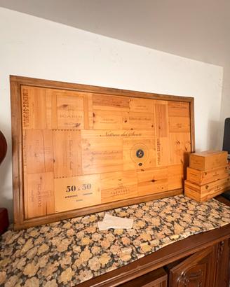 🔥 Quadro Gigante Casse Vino Originali – Unico