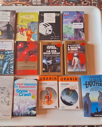 Lotto 13 libri Fantascienza Vintage e Urania