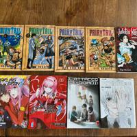 Lotto Manga: Fairy Tail, JJK, TG, Franxx, AOT