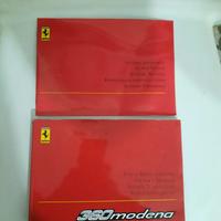 libretto manuale uso manutenzione Ferrari 360 Mode