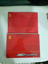 libretto manuale uso manutenzione Ferrari 360 Mode