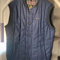 Gilet blu Barbour vintage