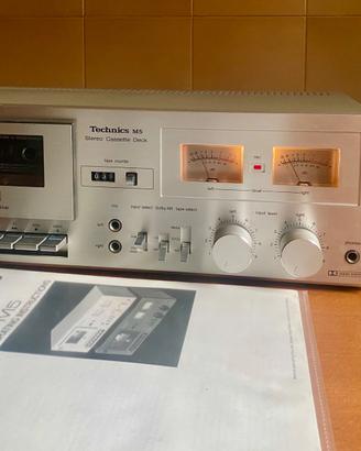Piastra a cassette HI FI Vintage Technics RS-M5