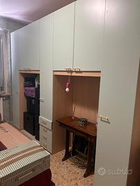 Cameretta a ponte Verde Salvia (L 340cm x H 260cm)