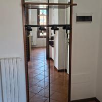 Appendiabiti / Specchio da muro