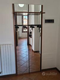 Appendiabiti / Specchio da muro