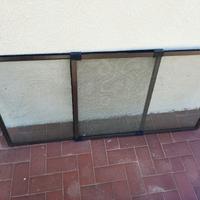 Zanzariera fissa altezza 50 cm, larghezza regolabi
