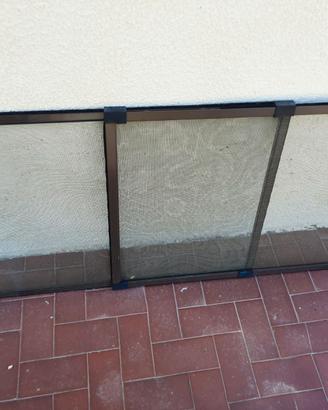 Zanzariera fissa altezza 50 cm, larghezza regolabi