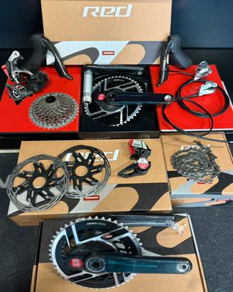 GRUPPO SRAM RED AXS 2X12V + POWERMETER 170 o 172.5