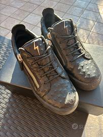 Zanotti Frankie Sneakers Nere