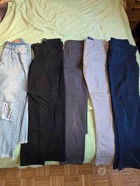 Lotto 5 Pantaloni Terranova Taglia 42 - Skinny 