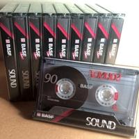 Audiocassette vuote BASF cassette 