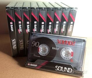 Audiocassette vuote BASF cassette 