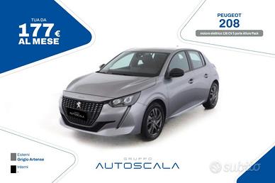 PEUGEOT 208 motore elettrico 136 CV 5 porte Allu